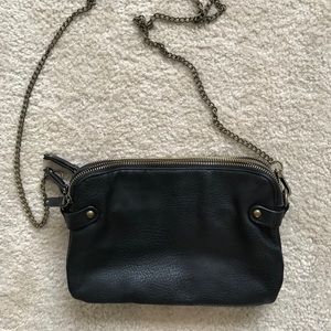 Vegan Leather Cross Body Bag